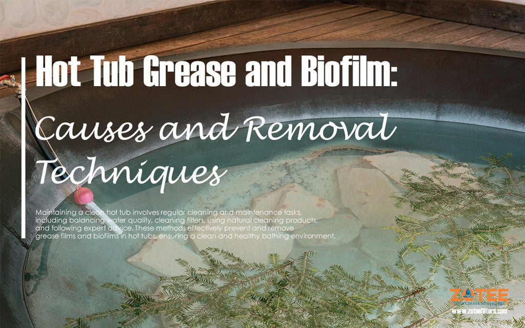 Hot Tub Grease and Biofilm: Causes and Removal Techniques