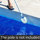 ZOTEE Swimming Pool Step & Corner Cleaning Round Brushes with Easy Clips for Pool,Hot Tub, Bathroom&Kitchen