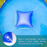 Zotee 4'x4'ft Pool Pillow for above Ground Pool Durable 0.4mm Thick Winterized Pool Pillows for Closing