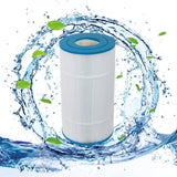 ZOTEE 75 sq.ft. Pool Filter Cartridge with 193 Pleats, Compatible with Unicel C-9475 Jacuzzi CFR-75 PJ75-4 Filbur FC-1480 Darlly 90753