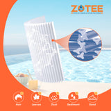 ZOTEE Cartridge Filter S8M150 Sta-Rite 2 System 3 25022-0203S + 25021-0202S Swimming Pool Replacement Filters Set